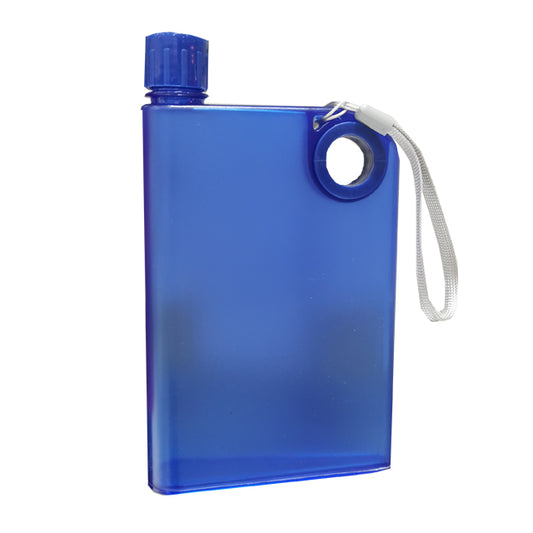 PLASTIC FLASK 360ML W/STRING