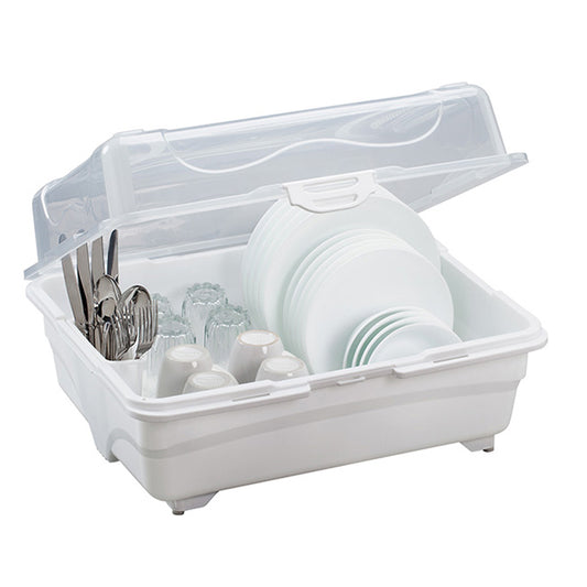 RIMAX DRY & STORAGE DISH RACK WHITE