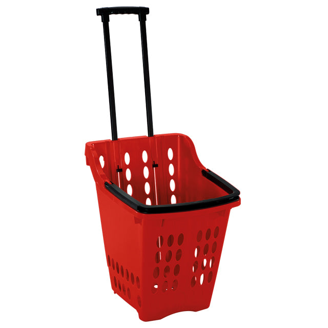 RIMAX MOBILE SHOPPING BASKET RED