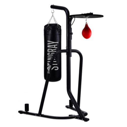 STINGRAY BOXING STAND INCL. HEAVY BAG AND SPEED BAG