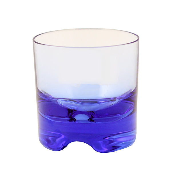 STRAHL 10 OZ ROCK GLASS PACIFIC BLUE