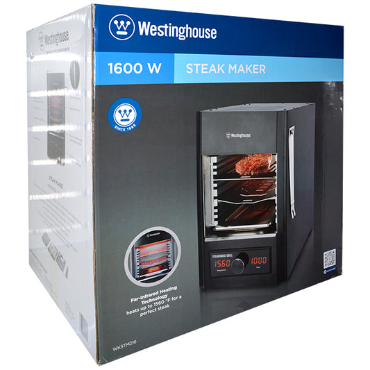 WESTINGHOUSE STEAK MAKER HIGH TEMP GRILL BLACK