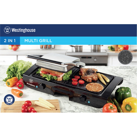 Westinghouse 2 In 1 Multi Grill And Sandwich Maker