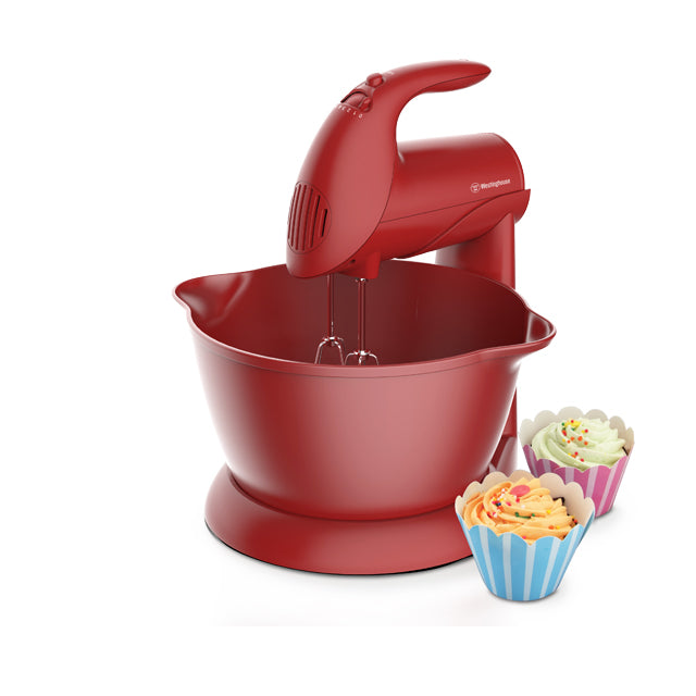 WESTINGHOUSE 5 SPEED STAND MIXER RED