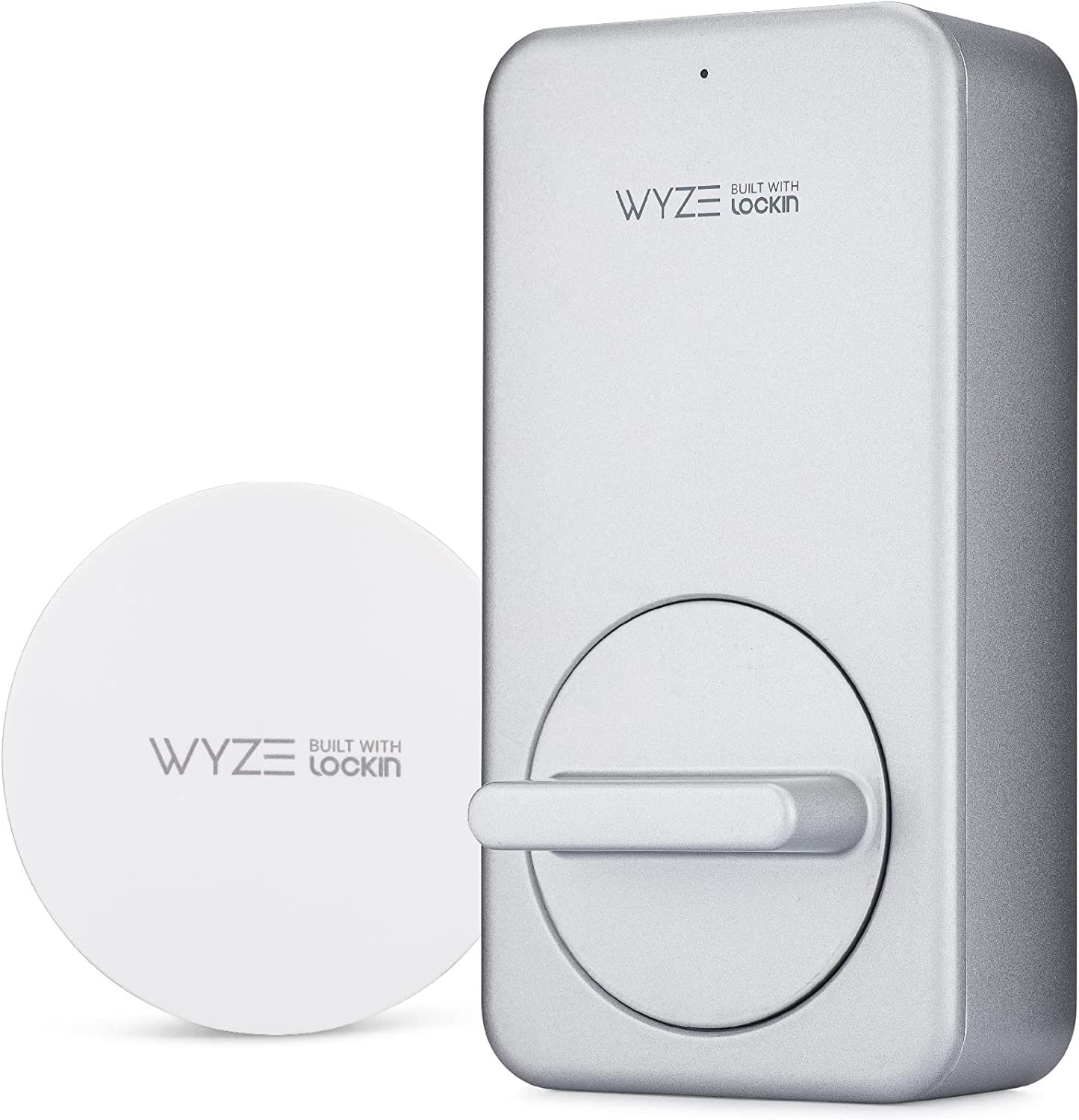 Wyze Lock WiFi & Bluetooth Enabled Smart Door Lock, Wireless & Keyless Entry, works with Amazon Alexa & Google Assistant, Fits on Most Deadbolts, Includes Wyze Gateway - A Certified for Humans Device