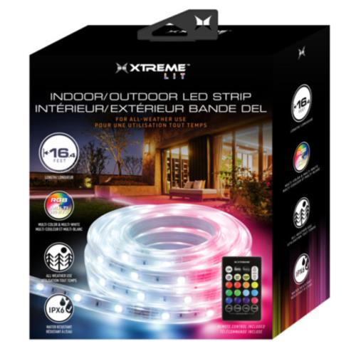 XTREME 5M OUTDOOR MULTICOLOR LED LIGHT WITH REMOTE